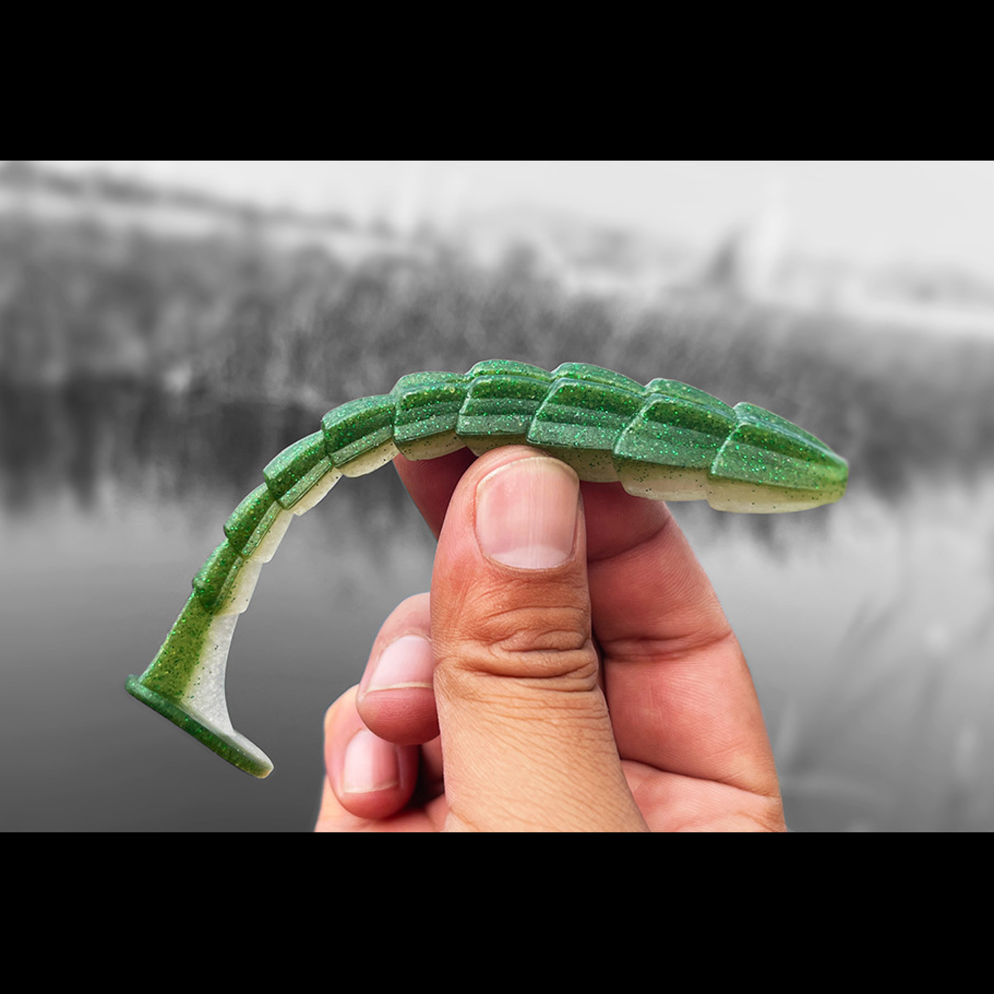 SWIMBAIT Soft Bait, Multi-Dimensional Body Structure, 2.75~4.5-inch, #SB501321C