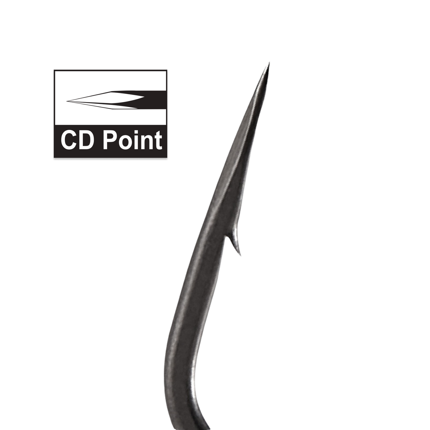 Finesse Wacky, Drop Shot Hook, Teflon Nano Smooth Coat, 8108(0.8X), #4~1/0, #HK58108A