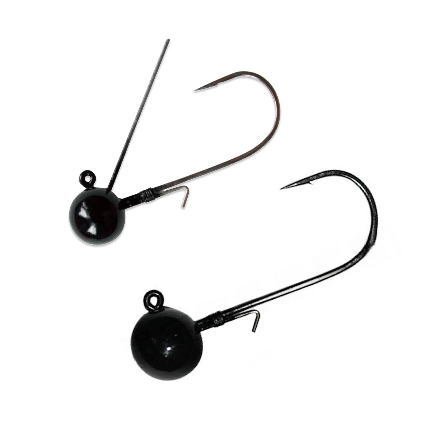 TUNGSTEN WEEDLESS BALL JIG HEAD, Mustad Hook, 1/32 oz~1 oz, #6~7/0, #JH50228A