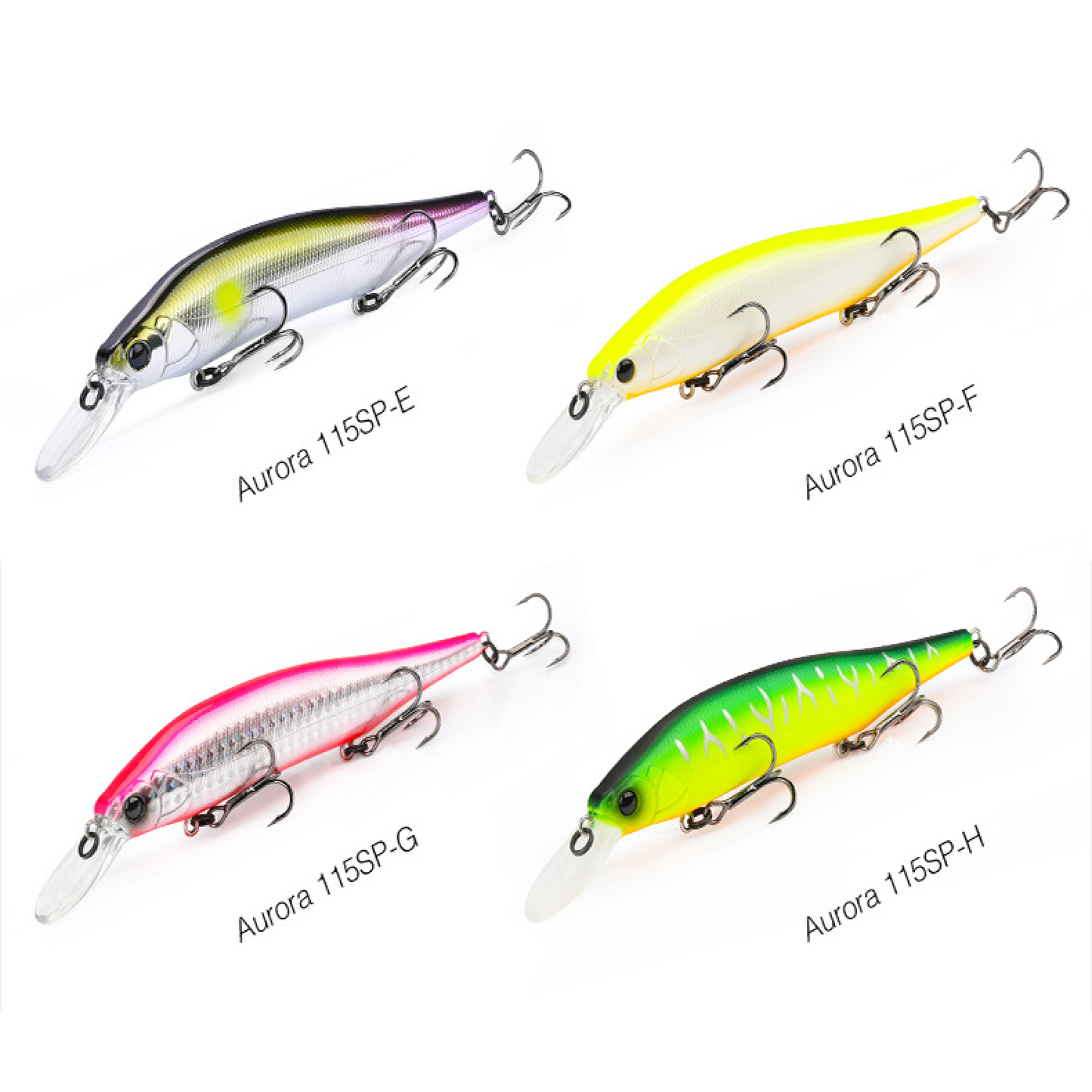 Jerkbait 115SP, Suspend, 4.5-inch, Diving 9.2-ft, #HB59090A