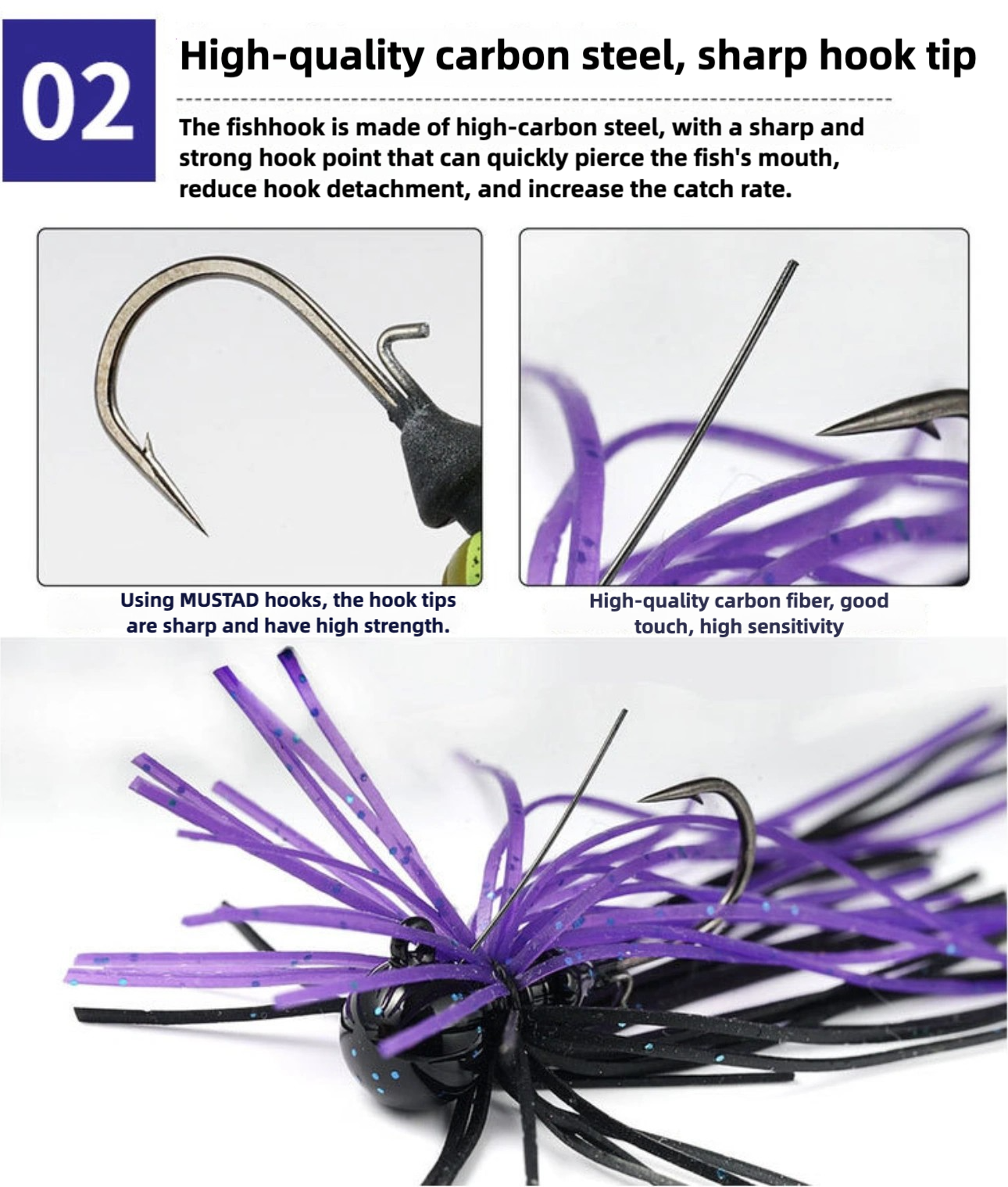 Finesse Rubber Jig, Japanese Style, 2.6g/3.5g, #RJ50201B