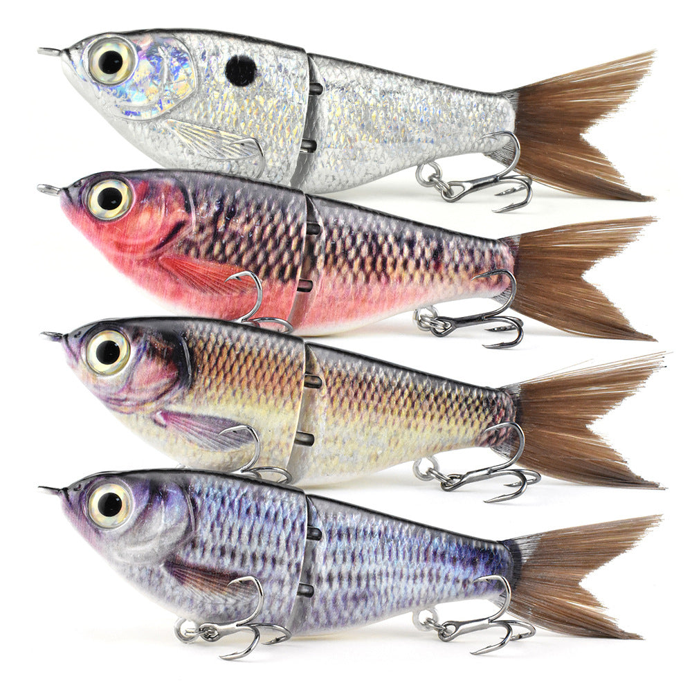 Tiny Glide Bait, Realistic Skin, Handcraft-Style, 120mm/17.5g, #SW52221A