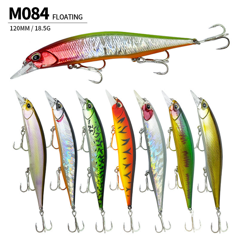 Flat Side JerkBait, Supend, High-Performance, 120mm/18.5g, #HB52084A