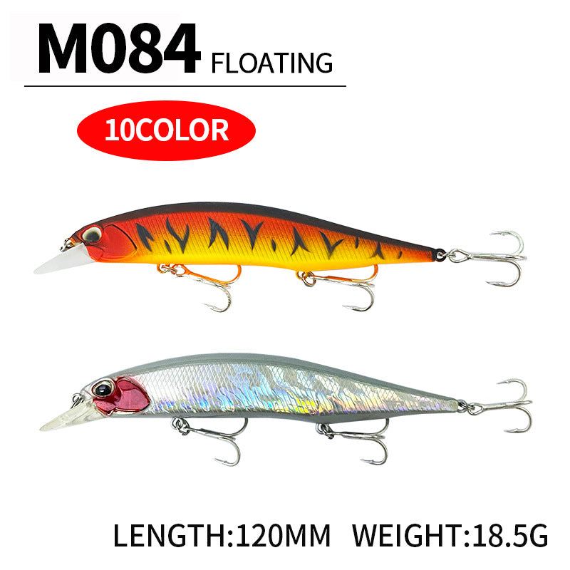 Flat Side JerkBait, Supend, High-Performance, 120mm/18.5g, #HB52084A