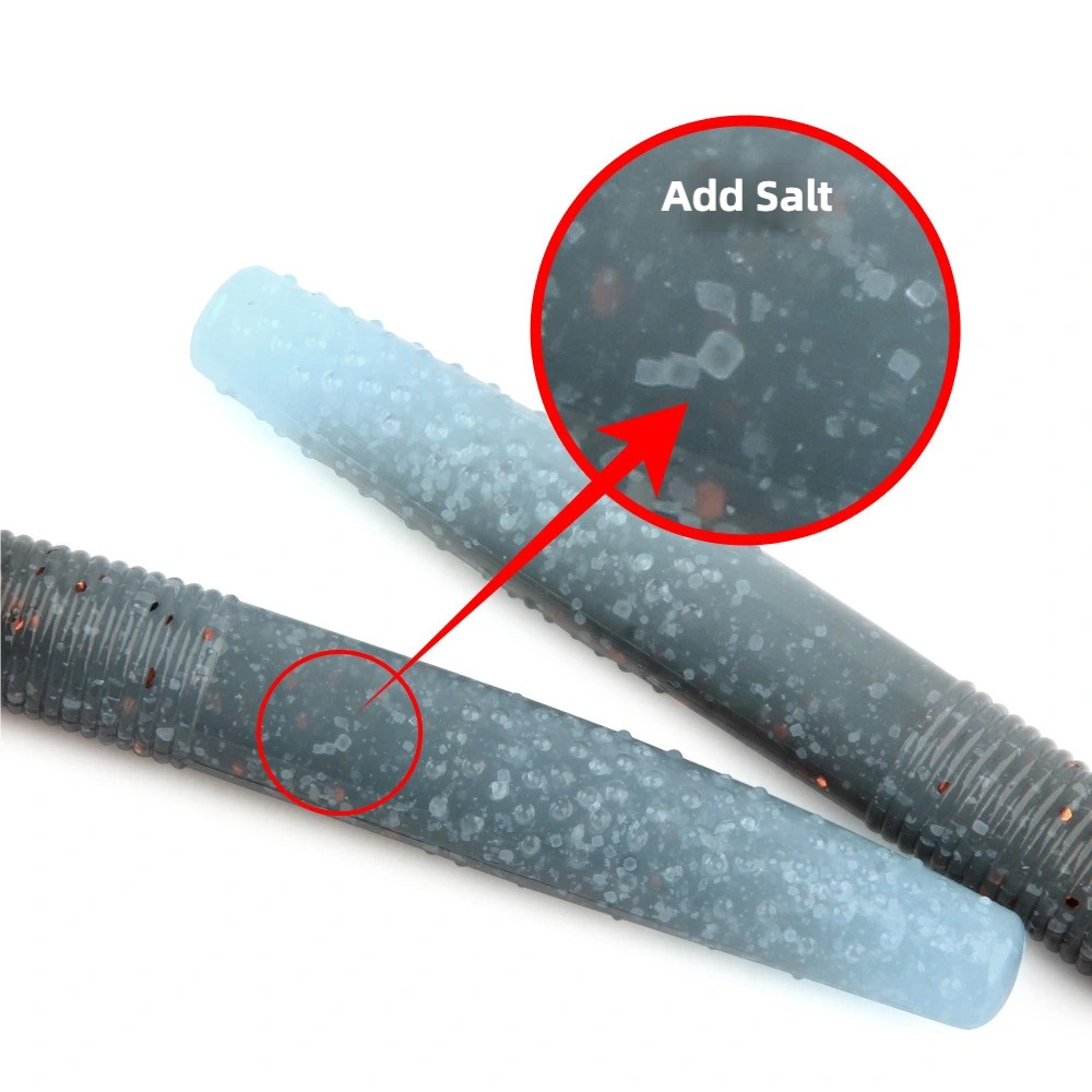 Ned Worm Bait Floating TPR Materail,  2.8-inch, #SB53212A