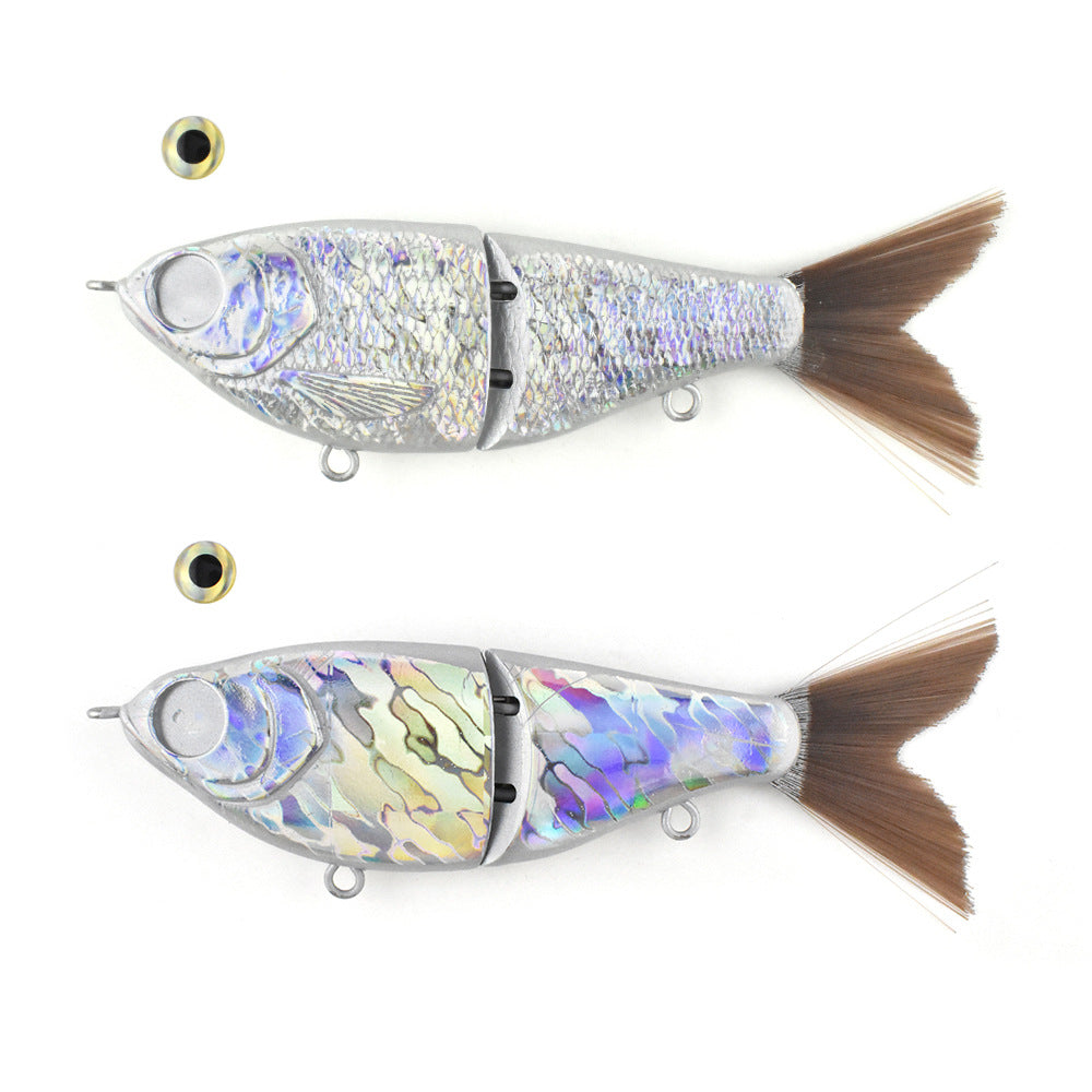 Tiny Glide Bait, Realistic Skin, Handcraft-Style, 120mm/17.5g, #SW52221A
