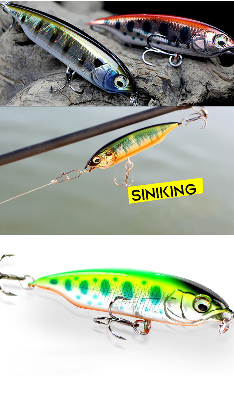 Z-Zag Minnow Lure, Sinking, 59s/80s, #HB50206B