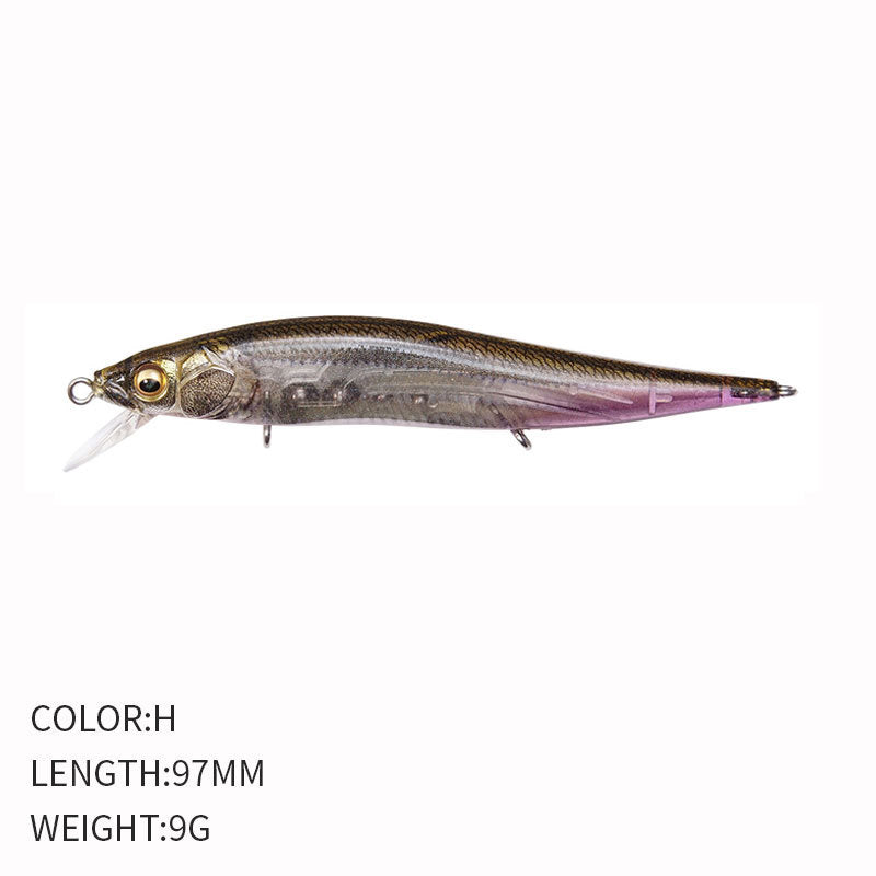 Japanese-Style, Jerk Bait, Supending, (97mm/9g), #HB59097A