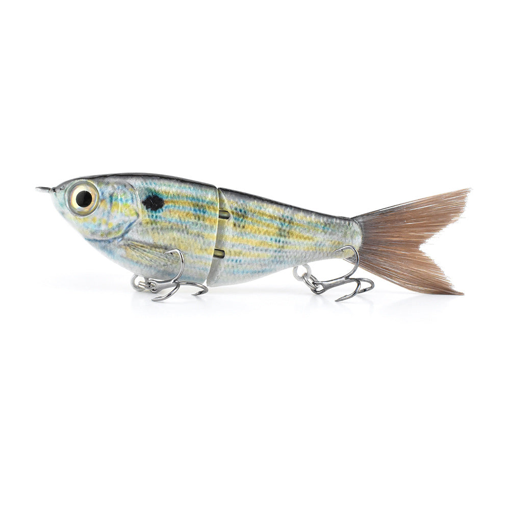 Tiny Glide Bait, Realistic Skin, Handcraft-Style, 120mm/17.5g, #SW52221A