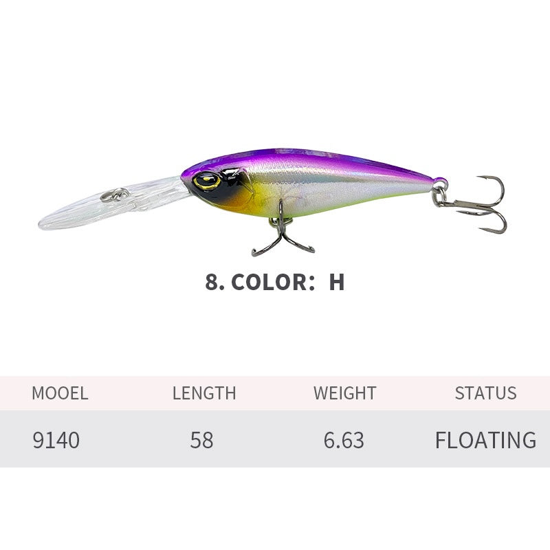 Sprint Crankbait, Japanese Style, 2.5-3.0m, (95mm / 13g), #HB59140A