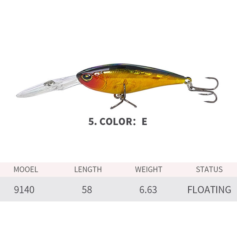 Sprint Crankbait, Japanese Style, 2.5-3.0m, (95mm / 13g), #HB59140A