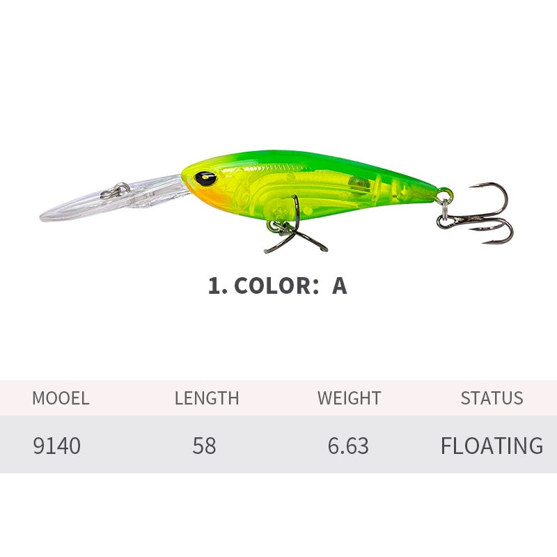 Sprint Crankbait, Japanese Style, 2.5-3.0m, (95mm / 13g), #HB59140A