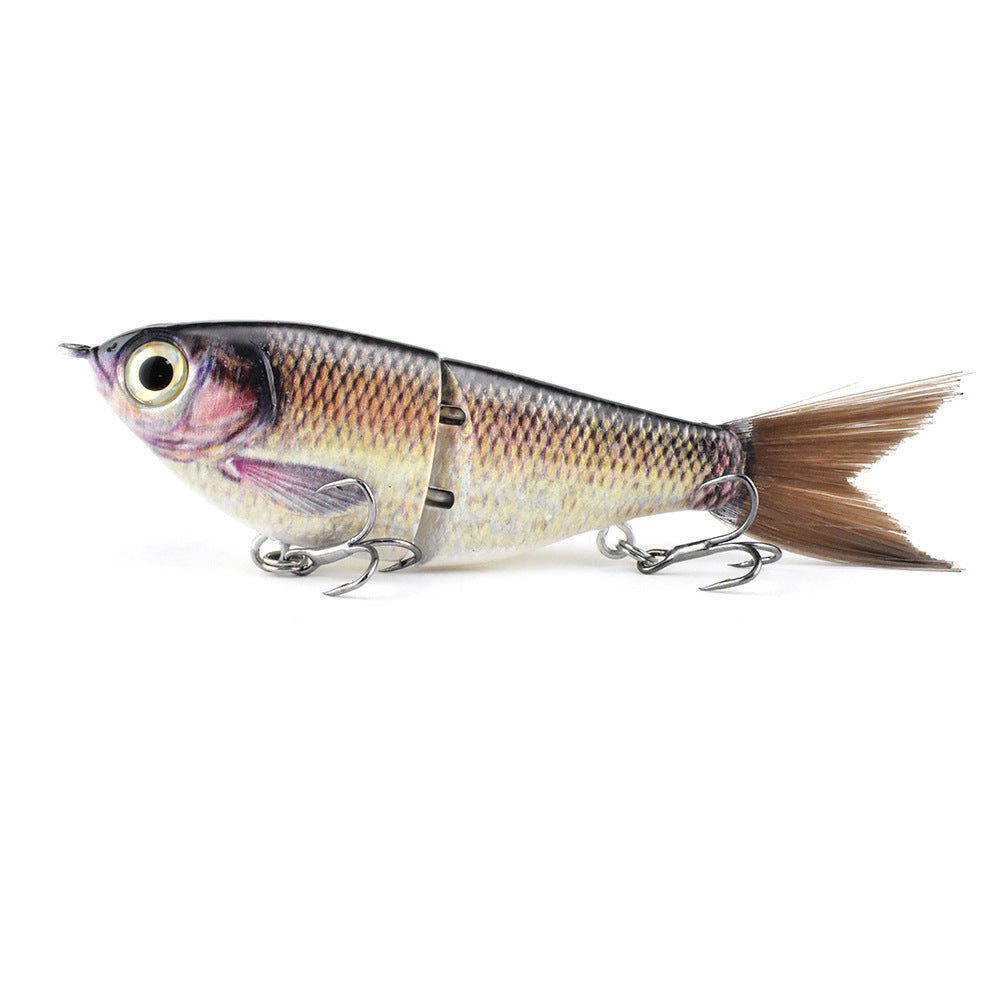 Tiny Glide Bait, Realistic Skin, Handcraft-Style, 120mm/17.5g, #SW52221A