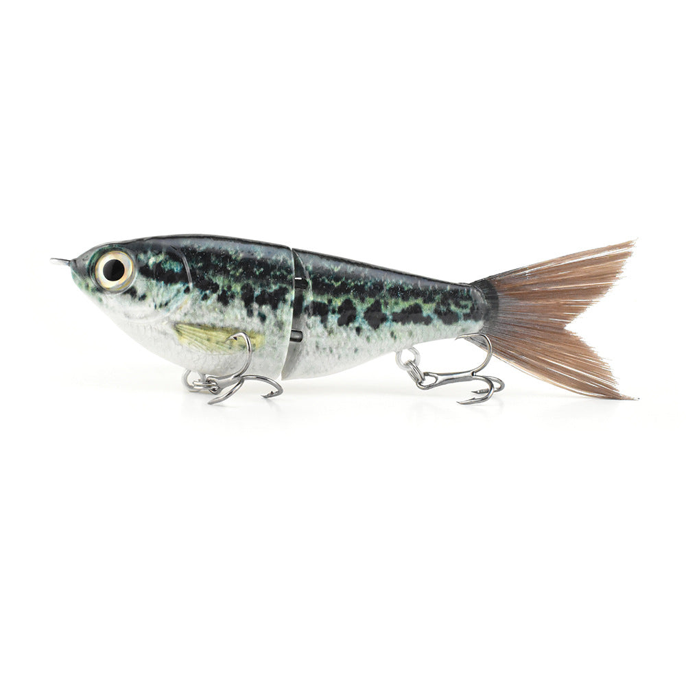 Tiny Glide Bait, Realistic Skin, Handcraft-Style, 120mm/17.5g, #SW52221A
