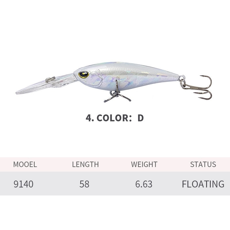 Sprint Crankbait, Japanese Style, 2.5-3.0m, (95mm / 13g), #HB59140A